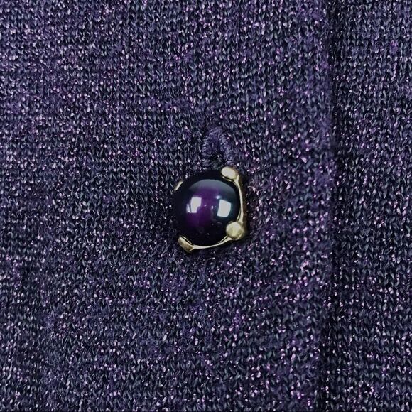 Talbots metallic Shimmer Cardigan - Picture 4 of 4